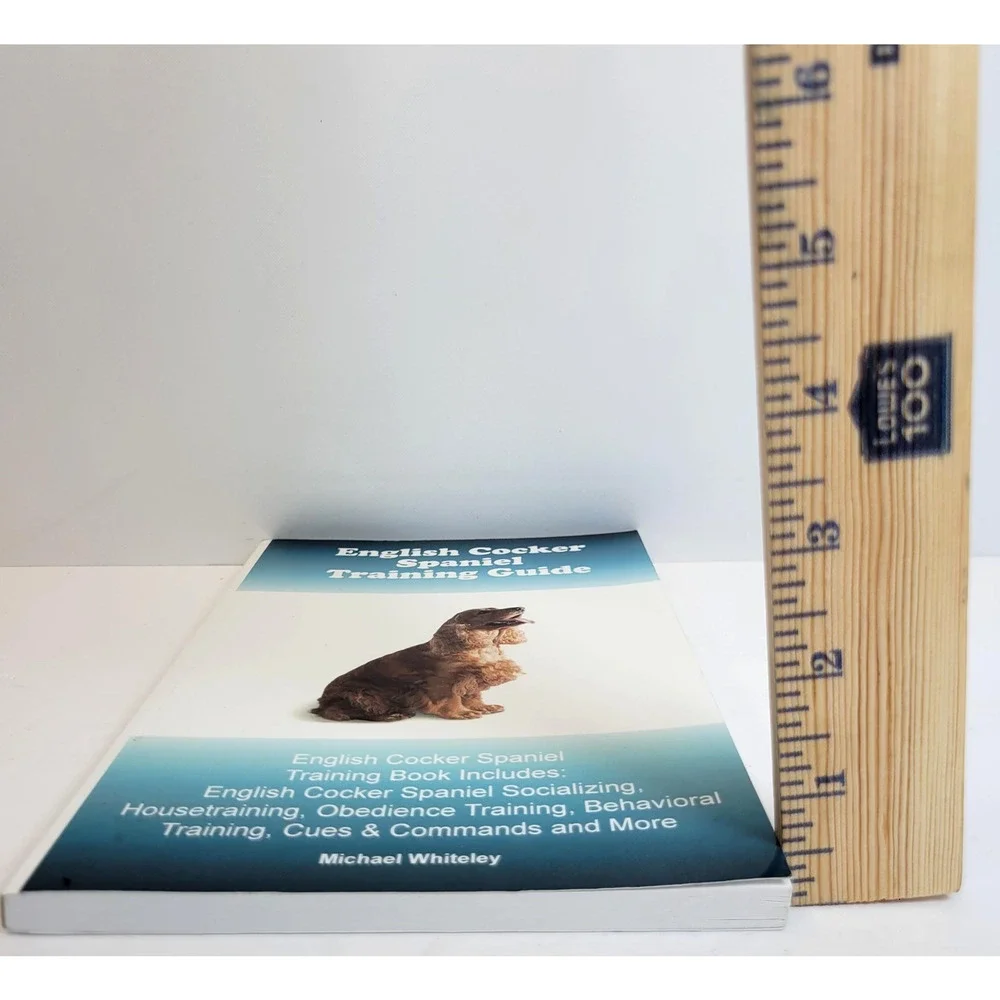 English Cocker Spaniel Training Guide Michael Whiteley Dog Care Teal Trade‎ PB
